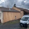 Façade en ossature bois isolé rénovation bardage bois