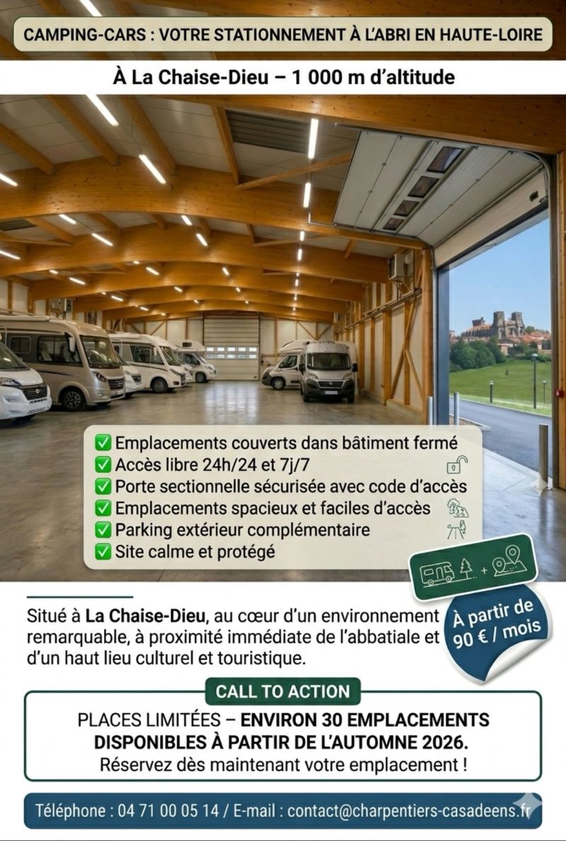 Location Camping Car La Chaise Dieu